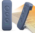 Glocusent USB Rechargeable Book Light, Portable Clip-on LED Reading Light, Reading Lights for Books in Bed with 3 Amber Colors & 5 Brightness Dimmable, Compact & Long Lasting, Perfect for Book Lovers