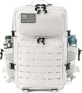 QT&QY 25L/45L Military Tactical Backpack For Men Molle Daypack 3 Day Bug Out Bag Hiking Rucksack With Bottle Holder