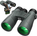 WOSPORTS 10x42 Binoculars for Adults - IP67 Waterproof Binoculars for Bird Watching, Camping, Hiking