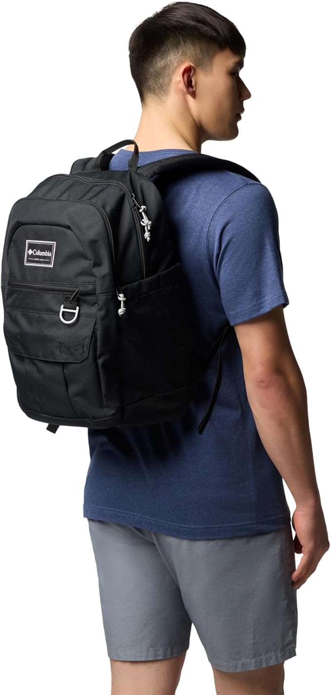 Columbia Unisex Buxton 26L Backpack, Black, One Size