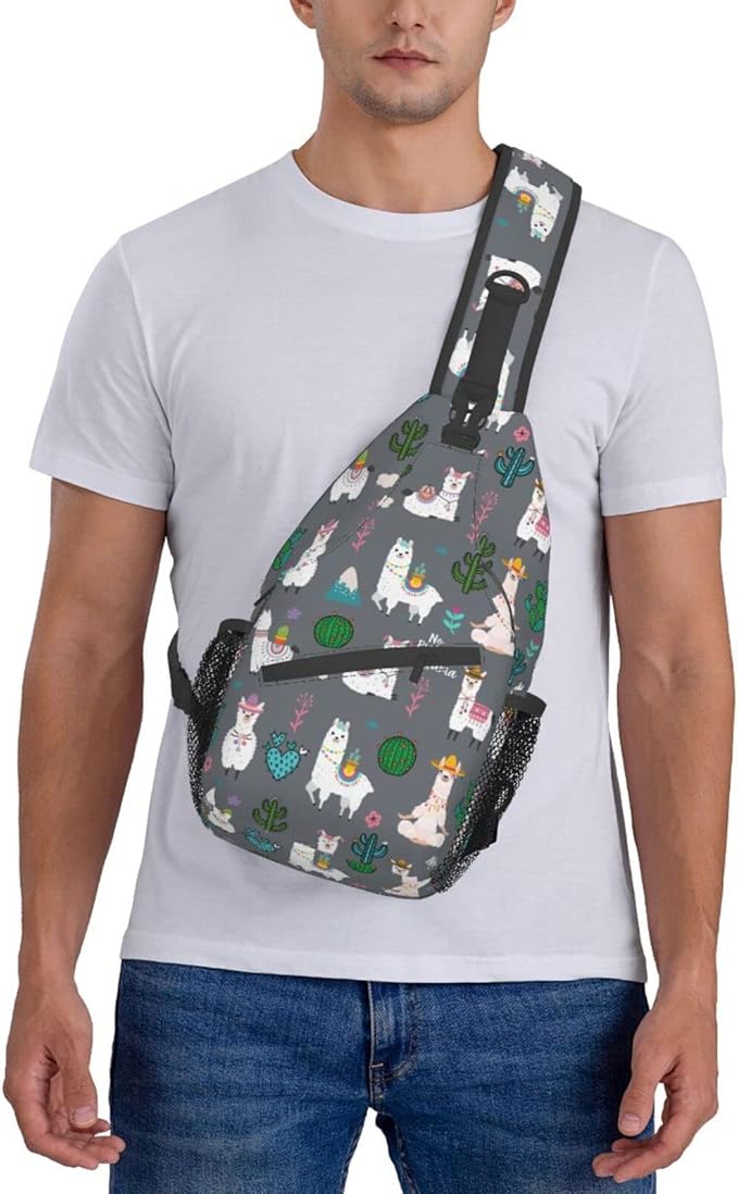 Sling Backpack For Men Hiking Daypack Crossbody Shoulder Bag Travel Chest Pack | Hiking, Travel