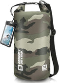 Waterproof Dry Bag, 5L/10L/20L/30L/40L Roll Top Lightweight Storage Backpack with Phone Case for Women & Men, Floating Waterproof Sack for Travel, Swimming, Kayaking, Paddle Board, Camping & Beach
