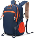 Small Hiking Backpack With Rain-cover, 20L Travel Backpacks For Women Men, Camping Daypack Backpacks Lightweight, Durable Hiking Backpack Fit For Camping, Daily Commuting, Short Trips (Navy Blue)