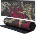 Head Case Designs Officially Licensed HBO Game of Thrones Stark, Targaryen, Lannister Graphic Art 37.4 x 15.75 x 0.16 inches (900 x 400 mm) - XL Gaming Office Desk PC Keyboard Mouse Mat Pad