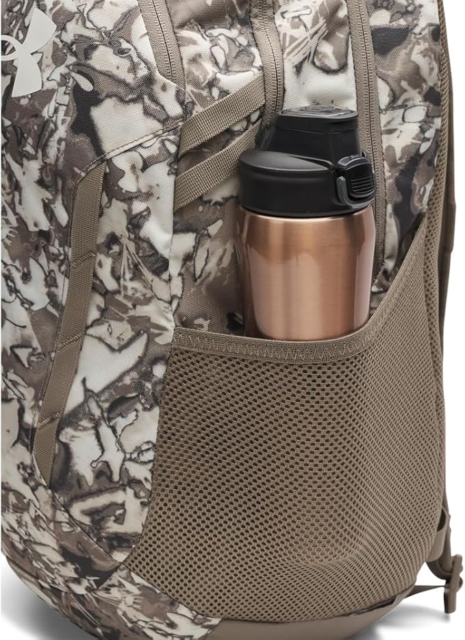Under Armour Unisex Hustle 6.0 Backpack Taupe Dusk/Taupe Dusk/Summit White One Size