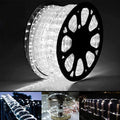 50ft 360 LED Rope Lights Outdoor, Connectable and Flexible Tube Lights with 8 Modes, Waterproof Indoor Outdoor LED Rope Lighting for Deck, Garden, Pool, Patio, Indoor Outdoor Decorations (White)