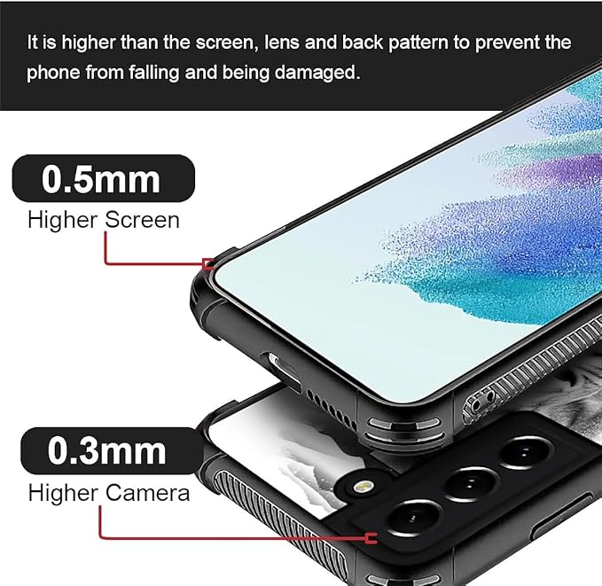 for Samsung Galaxy S22 Case, Lion Cross Jesus Christ Dove Pattern Graphic Design Girl Boy Soft Silicone Hard Acrylic Shock Protection for Samsung Galaxy S22