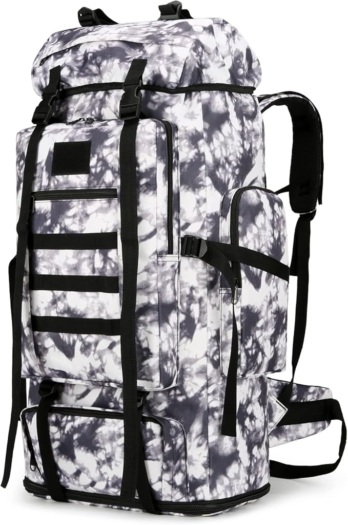 Hiking Backpack for Men 70L/100L Camping Backpack Military Rucksack Molle 3 Days Assault Pack for Climbing | Camping Backpack, 3 Days Assault Pack, for Climbing