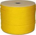 T.W. Evans Cordage 27-302 1/4-Inch by 500-Feet Hollow Braid Polypro Rope, Yellow
