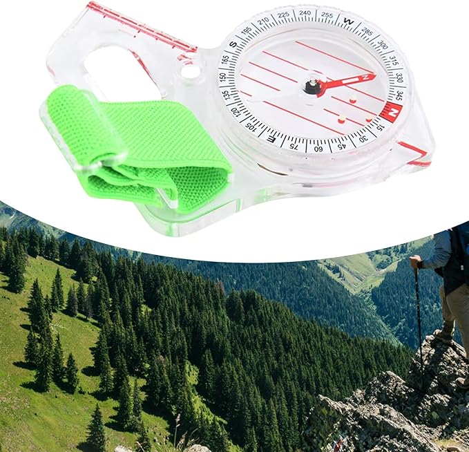 Multifunction Compasses Ruler Map Reading Backpacking Camping Orienteering Thumb Compasses Survival Navigation Compasses