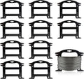 Cord Winder Organizer Plastic Rope Winder 6 Inch Paracord Spool Cord Storage Reel Prevent Tangles Paracord Holder Organizer for Fishing Lines Cable Bobbins Ski Ropes