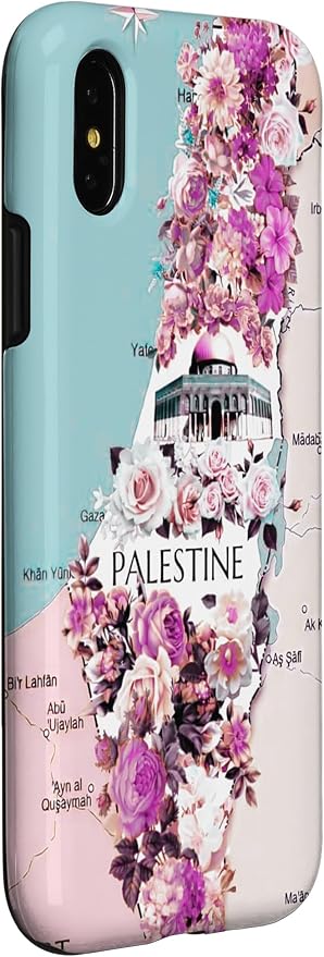 Palestine Map Palestine Map Case for iPhone X/XS