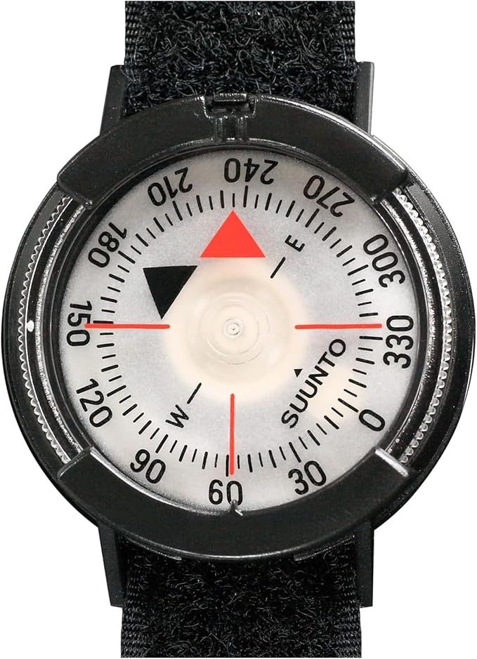 SUUNTO Multifunctional Compass, Northern Hemisphere, Compact Waterproof Navigation Comapss for Hiking & Adventure