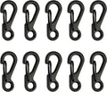 SWATOM Small Mini Carabiner Clip Tiny Spring Snap Hook Keychains Micro Carabiners for Paracord EDC Alloy Key Rings Outdoor Hiking Fishing Camping Backpack Accessories
