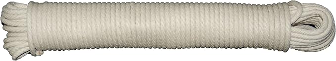 T.W Evans Cordage 46-065 Number-6 3/16-Inch Buffalo Cotton Sash Cord 50-Feet Hank