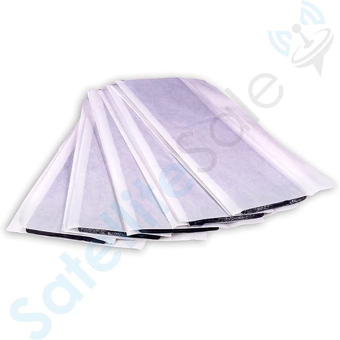 SatelliteSale Universal 1-1/2” x 5” Roof Mastic Pitch Pads Pack of 4 Pcs