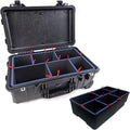 LAFENLIN UPGRADE DIY Divider System for Pelican 1510 [Organize Securely, Customize Instantly], Professional U-Clip & Red Pull Tab Dividers for Camera, Tactical, Medical, Tool Gear - Case Not Included