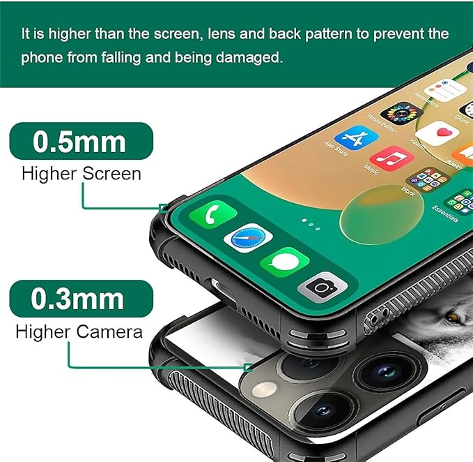 for iPhone 14 Pro Max Case, Lion Cross Jesus Christ Dove Pattern Graphic Design Girl Boy Soft Silicone Hard Acrylic Shock Protection for iPhone 14 Pro Max