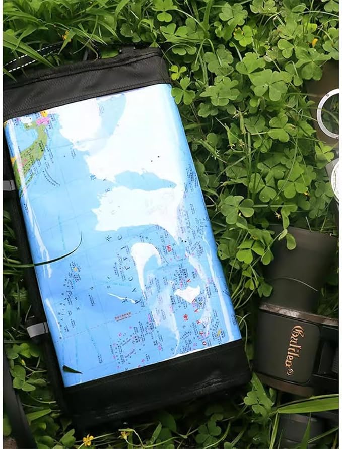 Waterproof Map Case,Map Pouch,Map Case Waterproof Military, Hiking Map Pouch Holder Transparent Storage Bag Folding Storage for Outdoor Camping