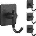 Paoli Heavy Duty Self Adhesive Hooks - Sturdy self Adhesive Hooks for Home, School and Office Easy to fit and Remove(4PC)