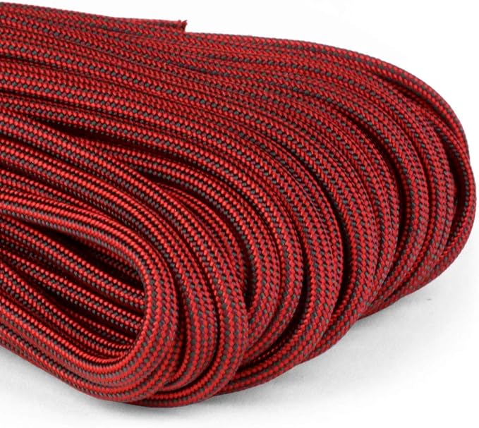 Atwood Rope MFG Color Changing 550 Paracord 100 Feet 7-Strand Core Nylon Parachute Cord Outside Survival Gear Made in USA | Lanyards, Bracelets, Handle Wraps, Keychain