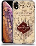 Head Case Designs Officially Licensed Harry Potter The Marauder's Map Prisoner of Azkaban II Gel Case [Military Grade Protection] Compatible with Apple iPhone XR