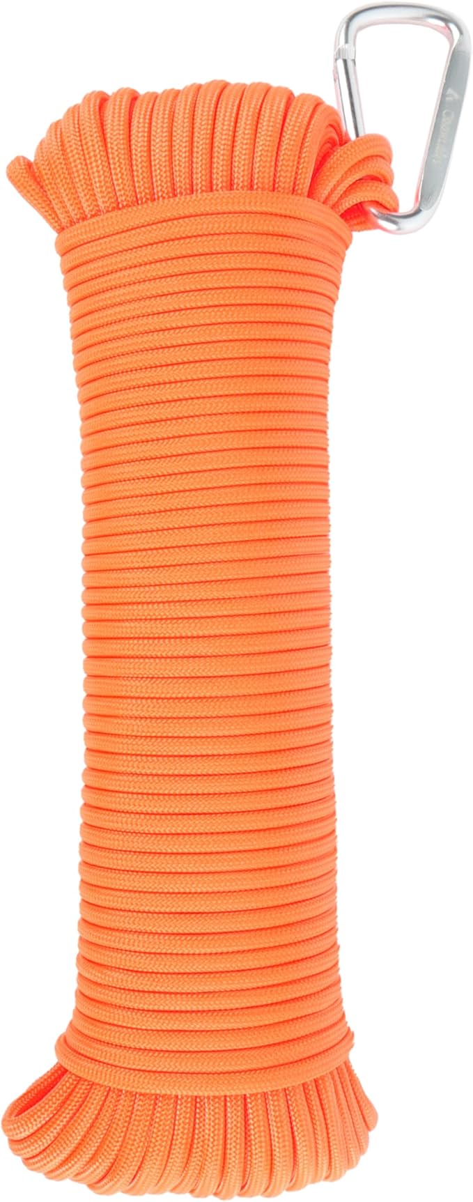Coghlan’s Paracord 100 ft – Type III 550 Nylon Cord, 7-Strand Core, 550 lb Strength – for Camping, Survival, Outdoor Use – Orange