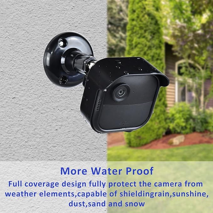 GoHonor All New Blink Outdoor 4th Gen Camera Mounting Brackets,5 Pack Weatherproof Protective Housing and 360 Degree Adjustable with Sync Module Wall Mount (Blink Camera is Not Included)