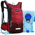 Insulated Hydration Pack Backpack with 3L BPA Free Leak-Proof Water Bladder, Keep Liquids Cool for Up to 5 Hours, Daypack for Hiking, Running, Cycling, Hunting, Climbing