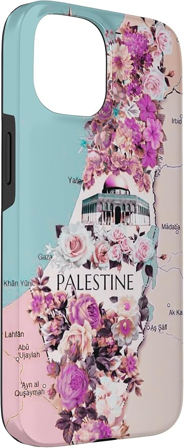Palestine Map Palestine Map Case for iPhone 15