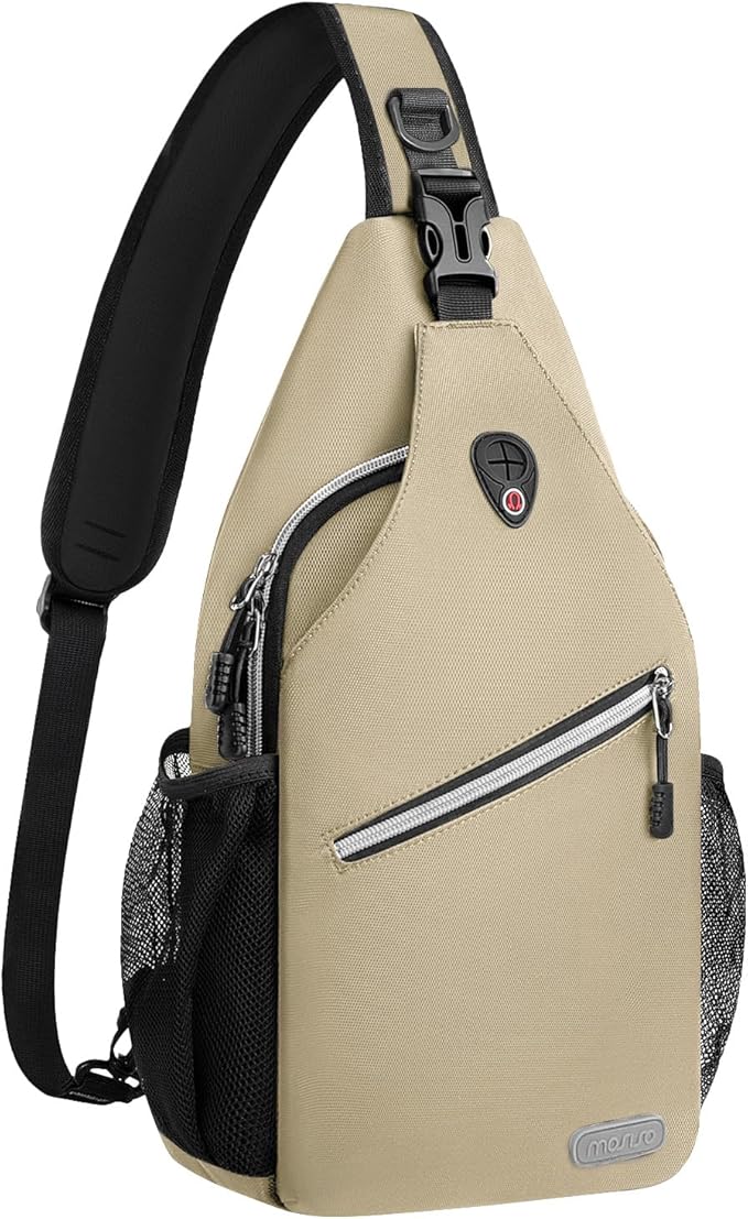 MOSISO Sling Backpack, Multipurpose Crossbody Shoulder Bag Travel Hiking Daypack