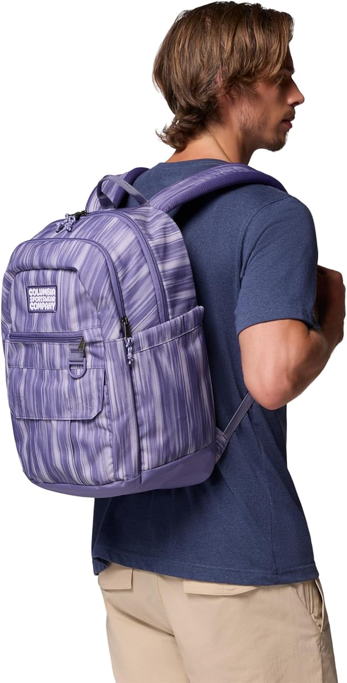 Columbia Unisex Buxton 26L Backpack, Stormwatch Shimmer, One Size