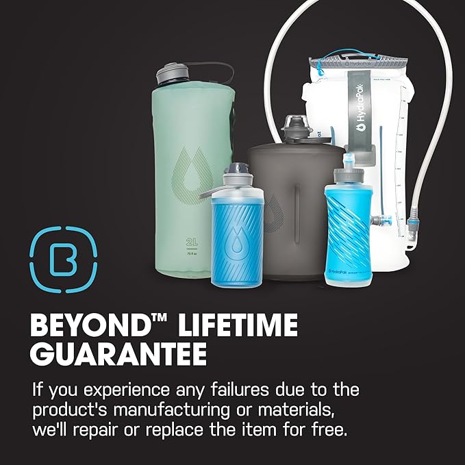 HydraPak | Polar Bottle - Polar Sport Insulated Water Bottle 2-Pack - BPA-Free, Sport & Bike Squeeze Bottle with Handle (Contender Blue, 600ml / 20oz)