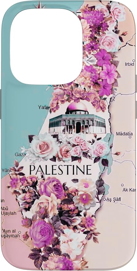Palestine Map Palestine Map Case for iPhone 14 Pro