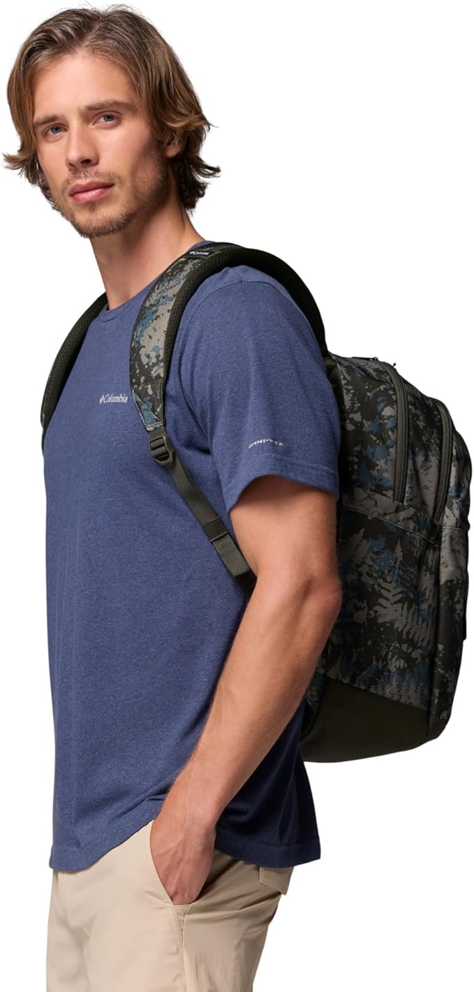 Columbia Unisex Buxton 26L Backpack, Greenscape Ferned, One Size