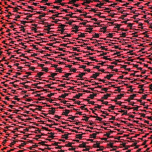 Paracord Planet 95lb Paracord – 1 Strand Type I Parachute Cord for Outdoors and DIY – Rosa Noche (25 ft)