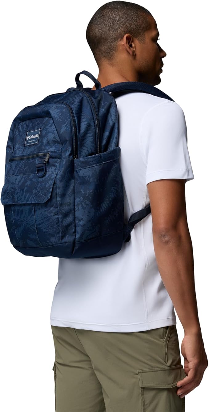 Columbia Unisex Buxton 26L Backpack, Collegiate Navy Ferned, One Size
