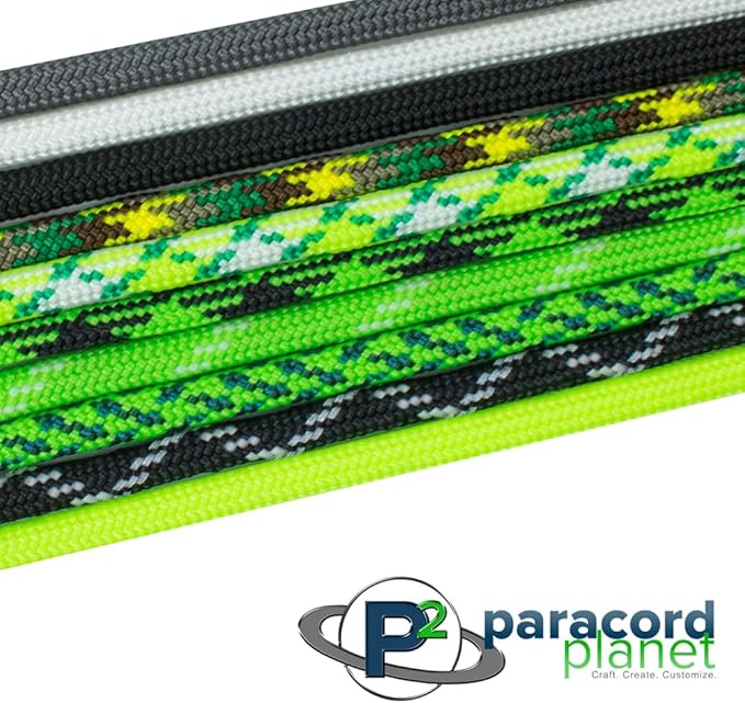 Paracord Planet 550lb Type III Paracord Combo Crafting Kits with Buckles