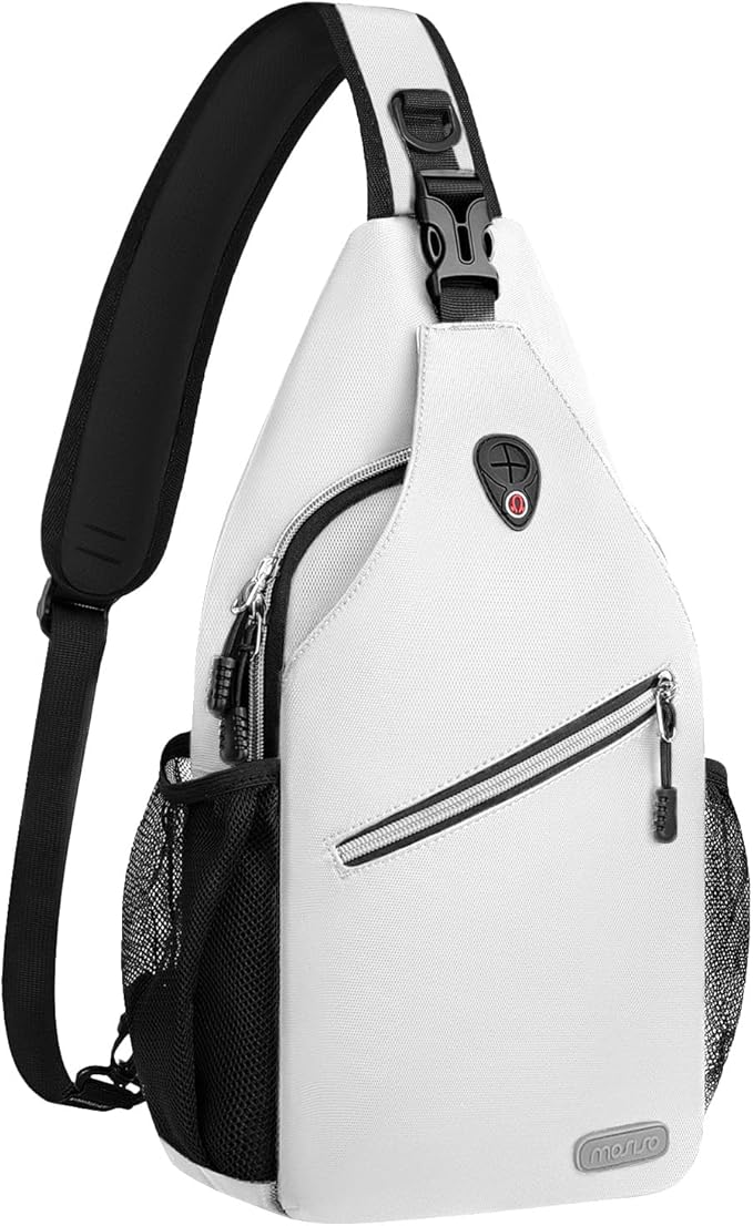 MOSISO Sling Backpack, Multipurpose Crossbody Shoulder Bag Travel Hiking Daypack