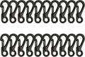 SWATOM Small Mini Carabiner Clip Tiny Spring Snap Hook Keychains Micro Carabiners for Paracord EDC Alloy Key Rings Outdoor Hiking Fishing Camping Backpack Accessories