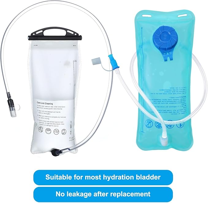 Pangda 3 Pcs Hydraulics Reservoir Hose Replacement Hydration Non Kinking Drink Tube 59 Inches Long Drinking Tubes Bite Bottle Water Bladder Hose for Sports Bladder Backpack System Packs