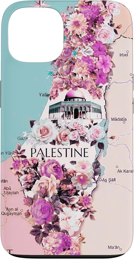 Palestine Map Palestine Map Case for iPhone 13