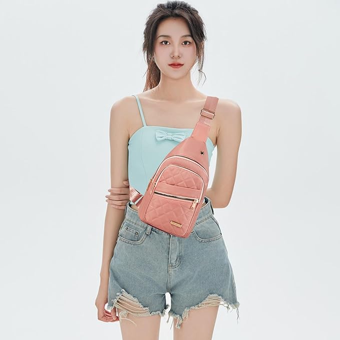 Banelu Small Sling Backpack Crossbody Sling Bag for Women Trendy, Crossbody Bag Fanny Packs Hiking Traveling Backpack