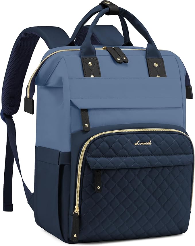 LOVEVOOK Laptop Backpack for Women, 15.6 inch Waterproof Nurse Bag Teacher Work Backpack Purse for Women, Travel Computer Backpack for College Office Business Ladies