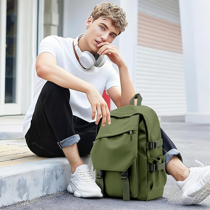 coowoz Lightweight School Backpack College Laptop Backpack for Men Women Travel bag High Middle School Bag Bookbag for Boy Girls
