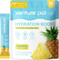 Venture Pal Sugar Free Electrolyte Powder Packets - Liquid Daily IV Drink Mix for Rapid Hydration & Party Recovery | 5 Vitamins & 7 Electrolytes| Keto Friendly | Non-GMO | Certified Vegan | 16 Sticks
