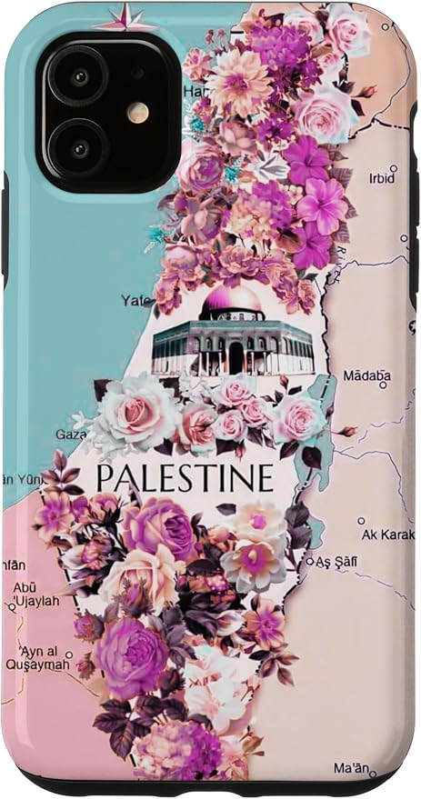 Palestine Map Palestine Map Case for iPhone 11