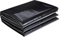 ToLanbbt Pond Liner 14 FT x 14 FT HDPE Pond Liners, 20 Mil UV Resistant Preformed Pond Liner Easy Cutting, Pond Liner for Natural Looking Ponds, Waterfall, Koi Pondsand Water Garden (Black)