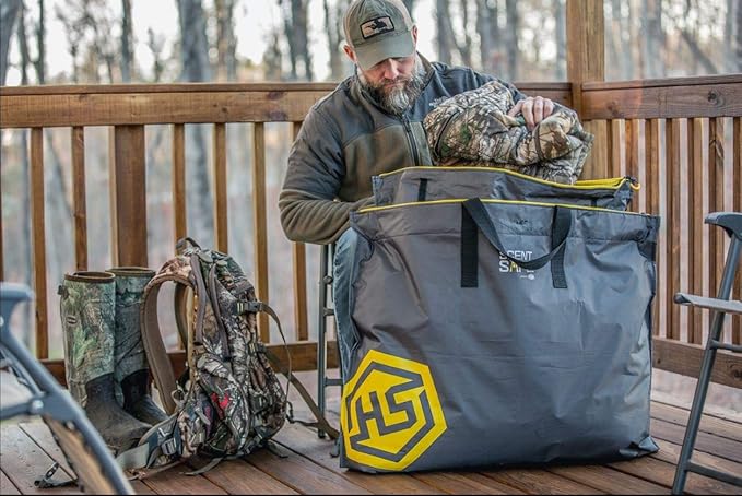 Hunters Specialties Scent-A-Way Scent-Safe Deluxe Travel Scent Bag | Scent Lock Bags for Hunting Clothing, Scent Proof Bag, Scent Free Bag for Hunting Accessories & Hunting Equipment