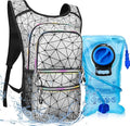 Hydration Pack, Water Backpack with 3L Hydration Bladder Lightweight Insulation, Festival Essential, Rave Hydration Backpack, Hydropack Backpack for Rave, Hiking, Biking, Festival Gear
